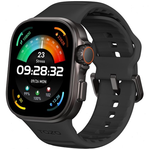 Tozo s20 smart watch - tozo, 1.95"